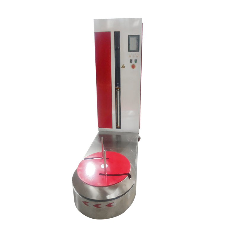 Semi-automatic Baggage Wrapping Machine,Airport Luggage Stretch Wrapping Machine