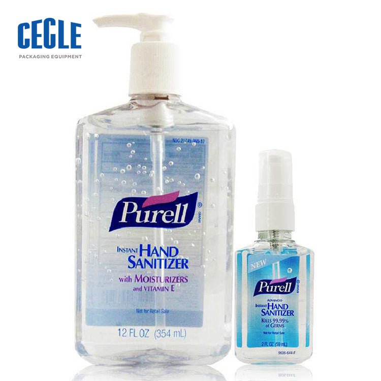 4 head full automatic hand sanitizer paste filling machine line, sanitizer filling machine, capping machine, labeling machine