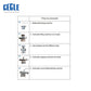 4 head full automatic hand sanitizer paste filling machine line, sanitizer filling machine, capping machine, labeling machine