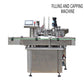 4 head full automatic liquid filling machine line for Gorilla bottle Dropper bottle Alcohol bottle - CECLE Machine