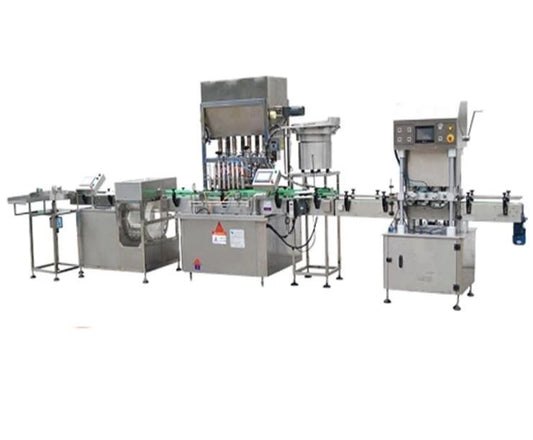 4 head full automatic paste filling machine line for,Spray filling bottle,Nasal spray bottle - CECLE Machine