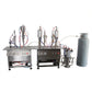 AF-1600D Semi automatic aerosol filling machine for butane gas stove or portable butane stove gas caniser
