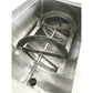 6.8-34 OZ Semi-Auto Paste Filling Machine with Mixing Hopper - CECLE Machine