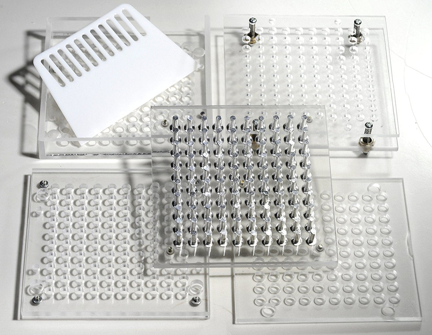 100 Holes Capsule Filler Size 000# 00# 0# 1# 2# 3# 4# 5# Manual Capsul Filling Plate