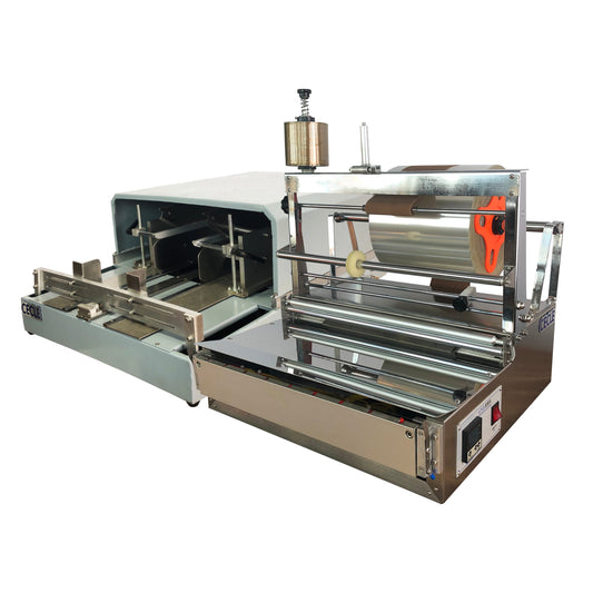 ACW-88 + A3DP-88 semi-automatic pneumatic packing machine perfume box - CECLE Machine