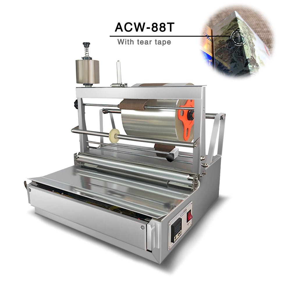 ACW-88 Overwrapper For Box Perfume Box Overwrapping Machine Cellophane Wrapping Machine - CECLE Machine