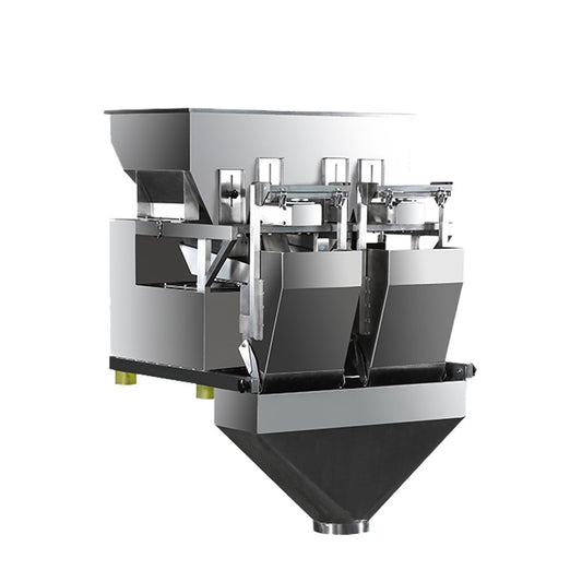 Automatic 2 Head Linear Weigher,Weighing Filling Machine For Powder/Granule - CECLE Machine