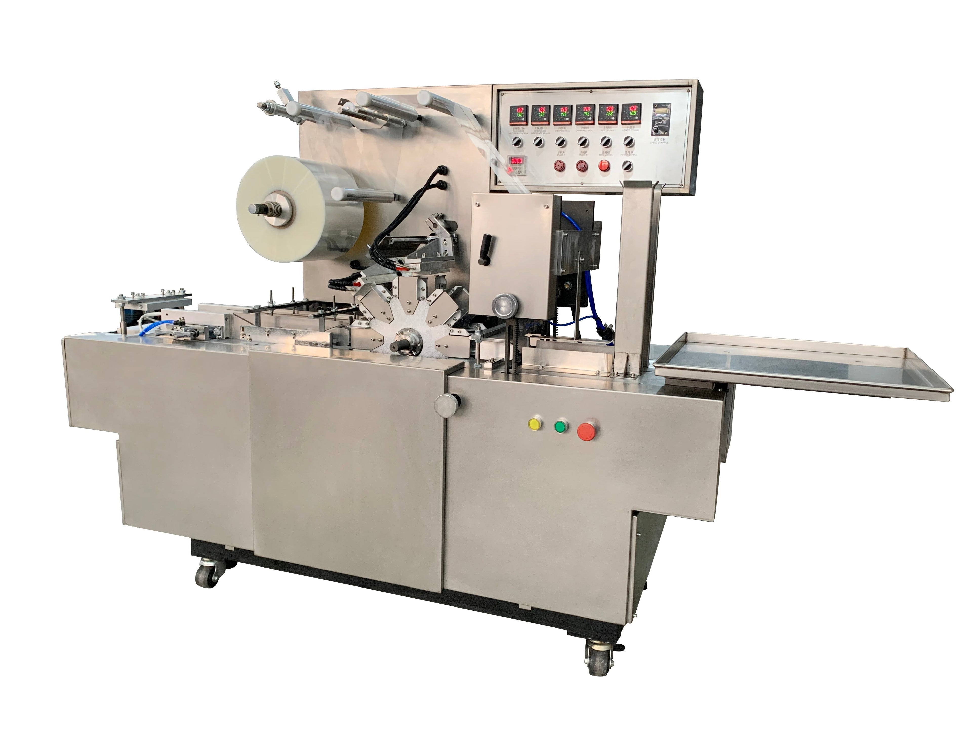 Automatic cellophane wrapping machine Packaging Type Cartons,case,Film,box Driven Type Electric Packaging Material Plastic