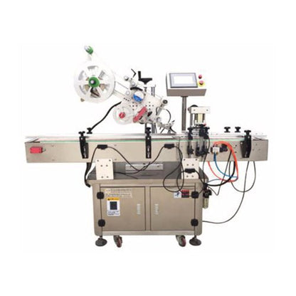 Automatic corner labeling machine for boxes, bottle top side labeler, flat labeling machine for cartons - CECLE Machine