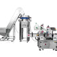 Automatic horizontal vaccine bottles labeling machine, vials label applictor, bottle labeler for tubes/lipstick