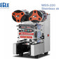 Automatic Lid plastic cup sealer milk tea boba bubble tea cup sealing machine 