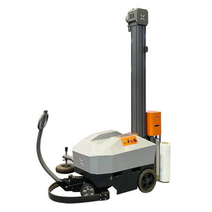 Automatic Pallet Stretch Film Wrapping Machine,Self-Propelled Movable Vertical Stretch Wrapper - CECLE Machine