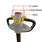 3M 118 inch Height High Quality Fully Powered-Electric Straddle Walkie Stacker