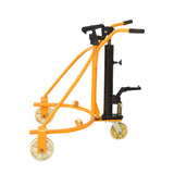 Manual oil drum stacker lifting equipment hydraulic hand lift truck grab oil drum lift