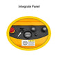 118" High Semi Electric Straddle Stacker with Straddle Legs 2200lbs Capacity, Semi Electric Straddle Stacker