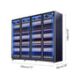Beverage refrigerated display case with three lighting glass freezer showcase - CECLE Machine