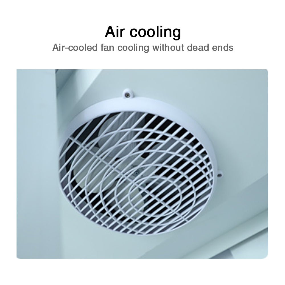 Beverage refrigerated display case with three lighting glass freezer showcase - CECLE Machine