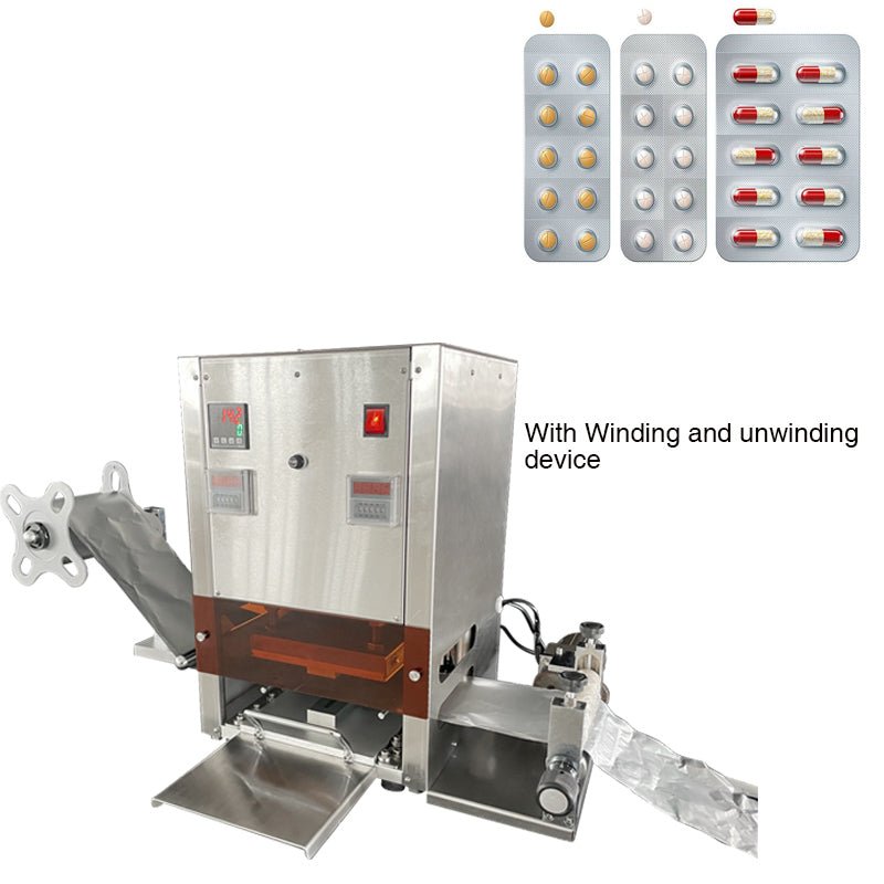 Blister packing machine,small manual Mini Electric tablet capsule blister packing machine for pill - CECLE Machine