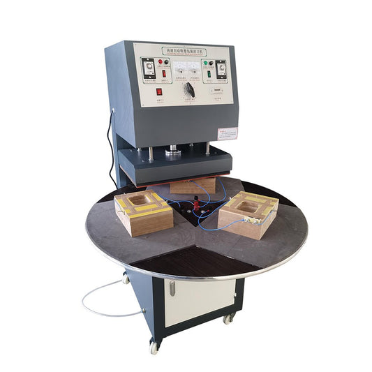 Blister sealing machine blister card sealing machine automatic blister packaging packing machine with rotating table