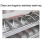 Bubble tea bar milk tea bar counter with refrigeration and boba bar equipment - CECLE Machine