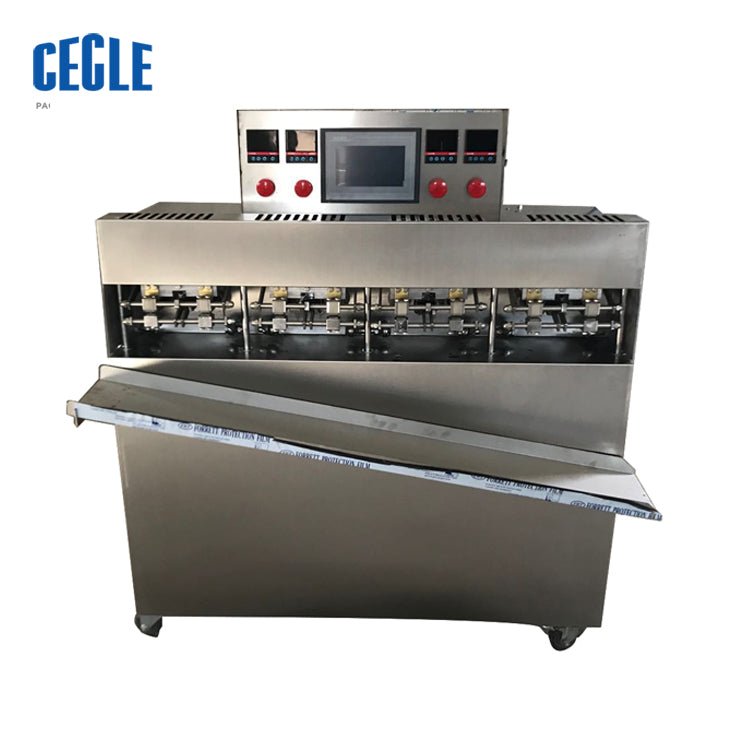 China pouch plastic bag filling and sealing machine with eight outlets for liquid, paste, jelly,yogurt - CECLE Machine