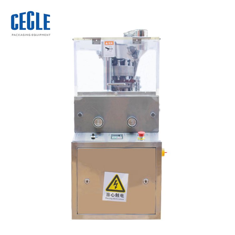 China ZP9 Rotary Tablet Press Machine Candy Tableting Machine For Laboratory And Pharmaceutical - CECLE Machine