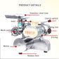Commercial Double Use Meat Mincer and Food Slicer Sausage Meat Grinder - CECLE Machine