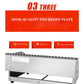 Commercial gas griddle stainless steel iron plate frying burger frying pan gas - CECLE Machine