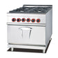 Commercial gas range and multiple burners - CECLE Machine