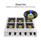 Commercial multiple stainless steel blazing multi-head gas stoves - CECLE Machine