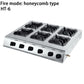 Commercial multiple stainless steel blazing multi-head gas stoves - CECLE Machine