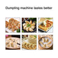 Commercial semi-automatic Japanese-style dumpling machine meat mixed - CECLE Machine