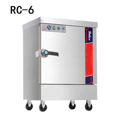Commercial stainless steel rice steam cabinet 12 trays large capacity - CECLE Machine