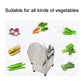 Commercial vegetable slice double speed cutting machine - CECLE Machine