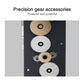 Commercially available original cut buns and one-shot round buns - CECLE Machine
