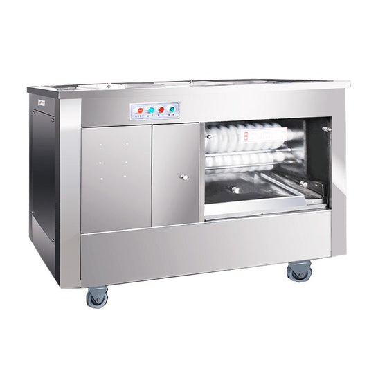 Commercially available original cut buns and one-shot round buns - CECLE Machine
