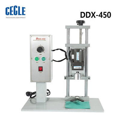 DDX-450 desktop electric capping machine, semi automatic twist off bottle capping machine - CECLE Machine