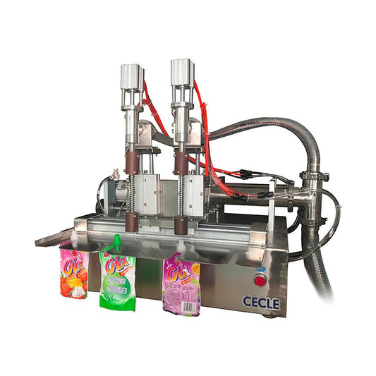 DF8 10-5000ML semi automatic spout pouch filling machine, semi automatic filling machine for spout pouch bag
