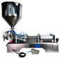 DFF2 electric and pneumatic two heads paste and hand sanitizer gel filling machine - CECLE Machine