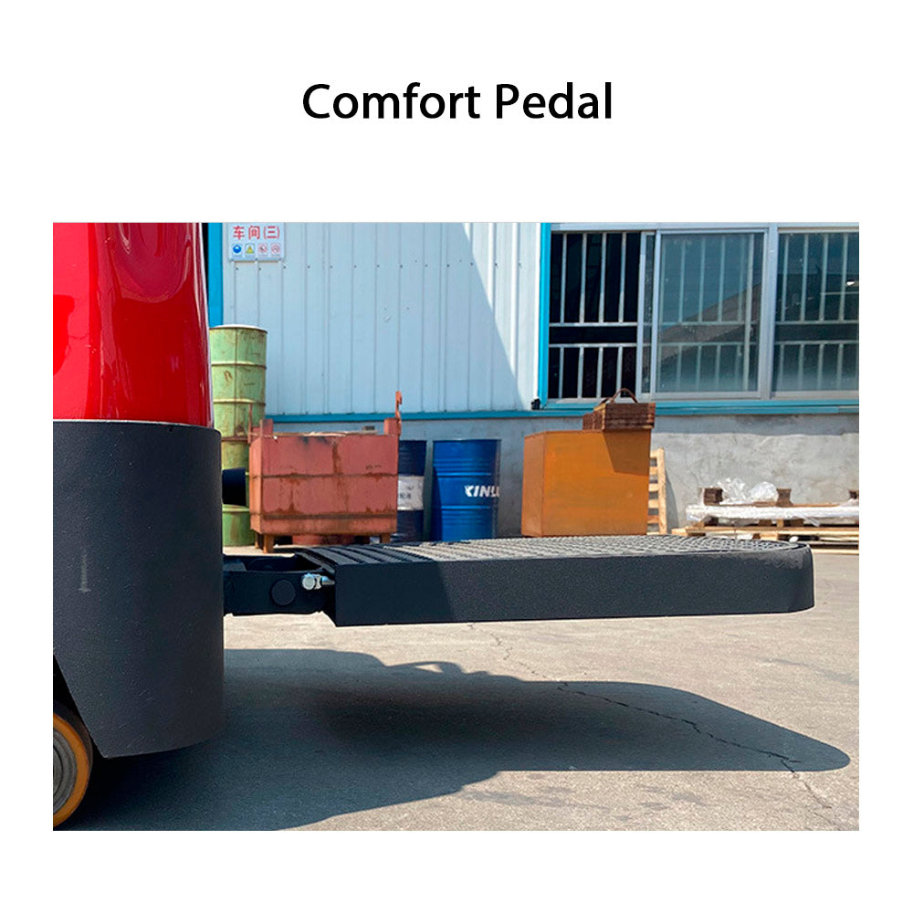 Forward all-electric handling forklift