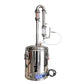 Portable pure copper decomposition for household use distillation with essential oil separator
