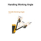 Electric Straddle Stacker,118" High Fully Powered with 4400lbs Cap - CECLE Machine