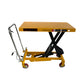 Hydraulic Manual Single Scissor Lift Table Cart 28‘’ x 18‘’ Capacity 330 lb/220lb