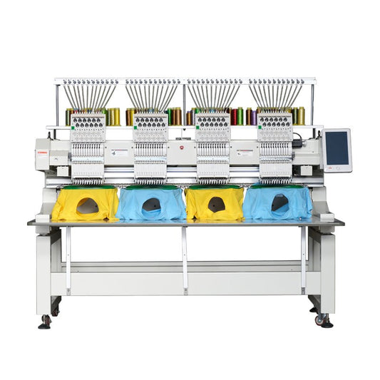 Four Head 12 needless Embroidery Machine Multifunctional Industrial Computer Embroidery Machine - CECLE Machine