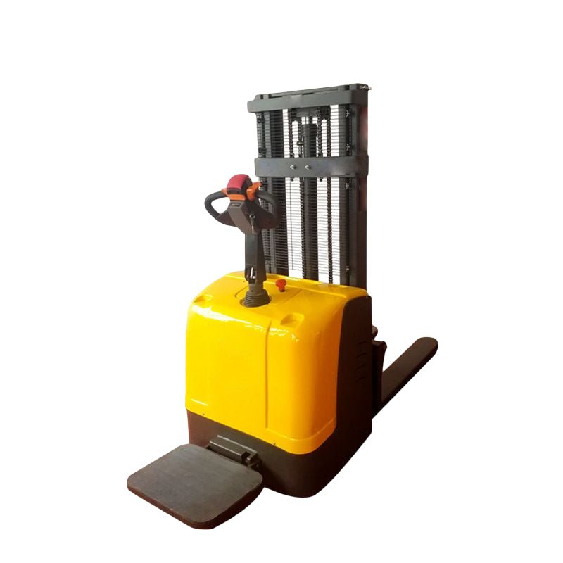 Full electric forklift stand-on electric lifting stacker Hydraulic Pallet Full Electric Stacker - CECLE Machine