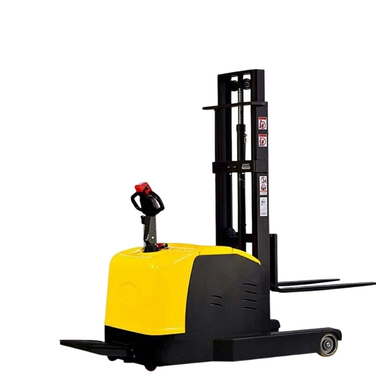 Full electric forklift stand-on electric lifting stacker Hydraulic Pallet Full Electric Stacker - CECLE Machine