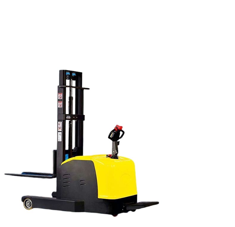 Full electric forklift stand-on electric lifting stacker Hydraulic Pallet Full Electric Stacker - CECLE Machine