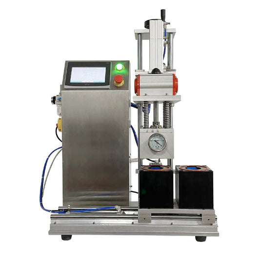 glass jar vacuum capping machine, glass bottle vacuum capping machine, twist off vacuum capping machine - CECLE Machine