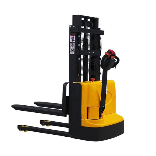 Jcb Stacker Machine Fully Powered Walkie Stacker Forklift Electric Straddle Pallet Stacker ...