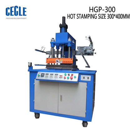 Hydraulic hot foil stamping machine,book hot foil stamping machine for large size, Hydraulic embossing machine for leather